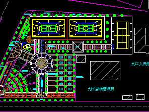 某健身廣場設計方案圖免費下載 園林綠化及施工